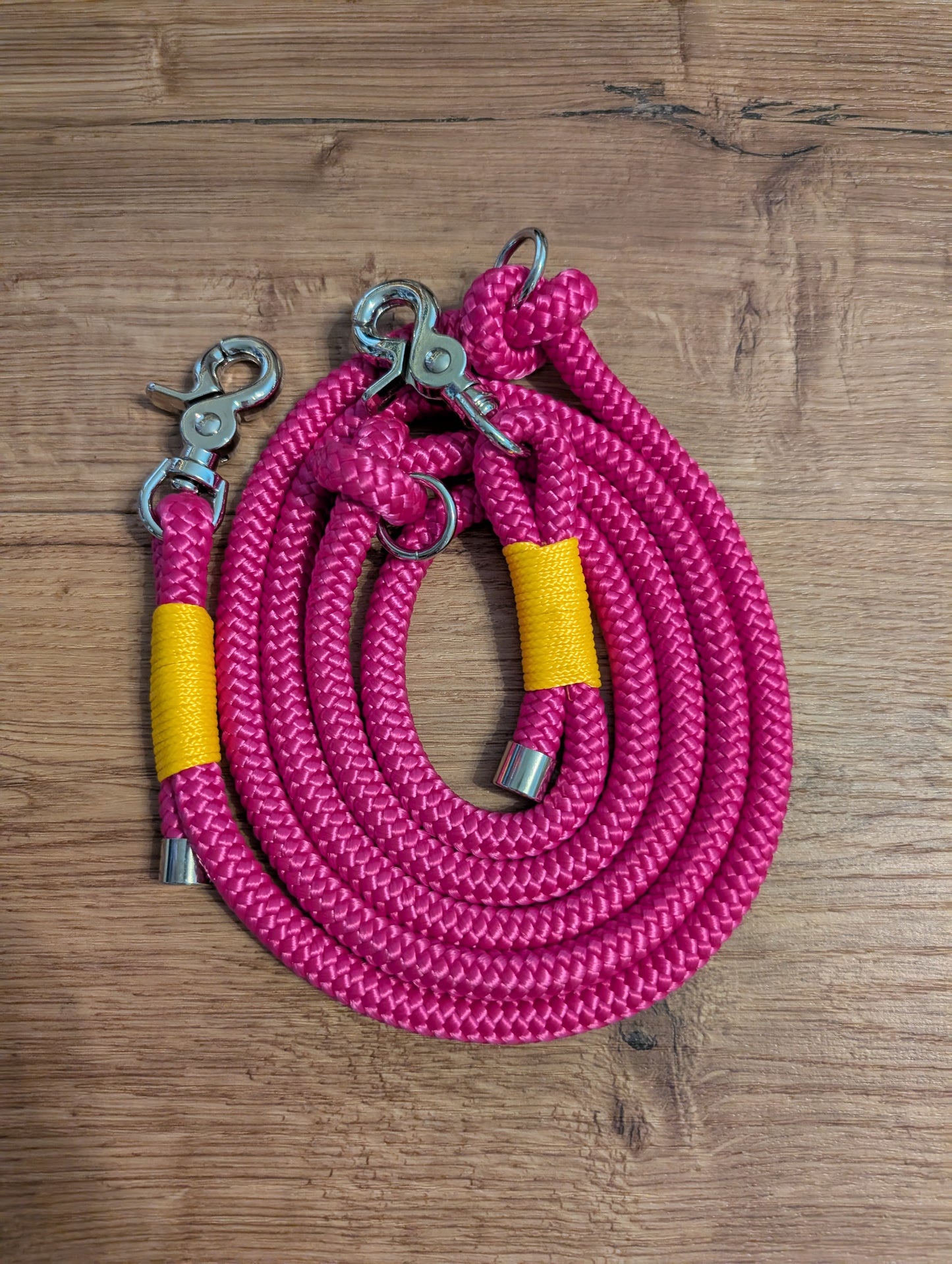 Fuchsia 1,8m Führleine - Chaosqueens Manufaktur