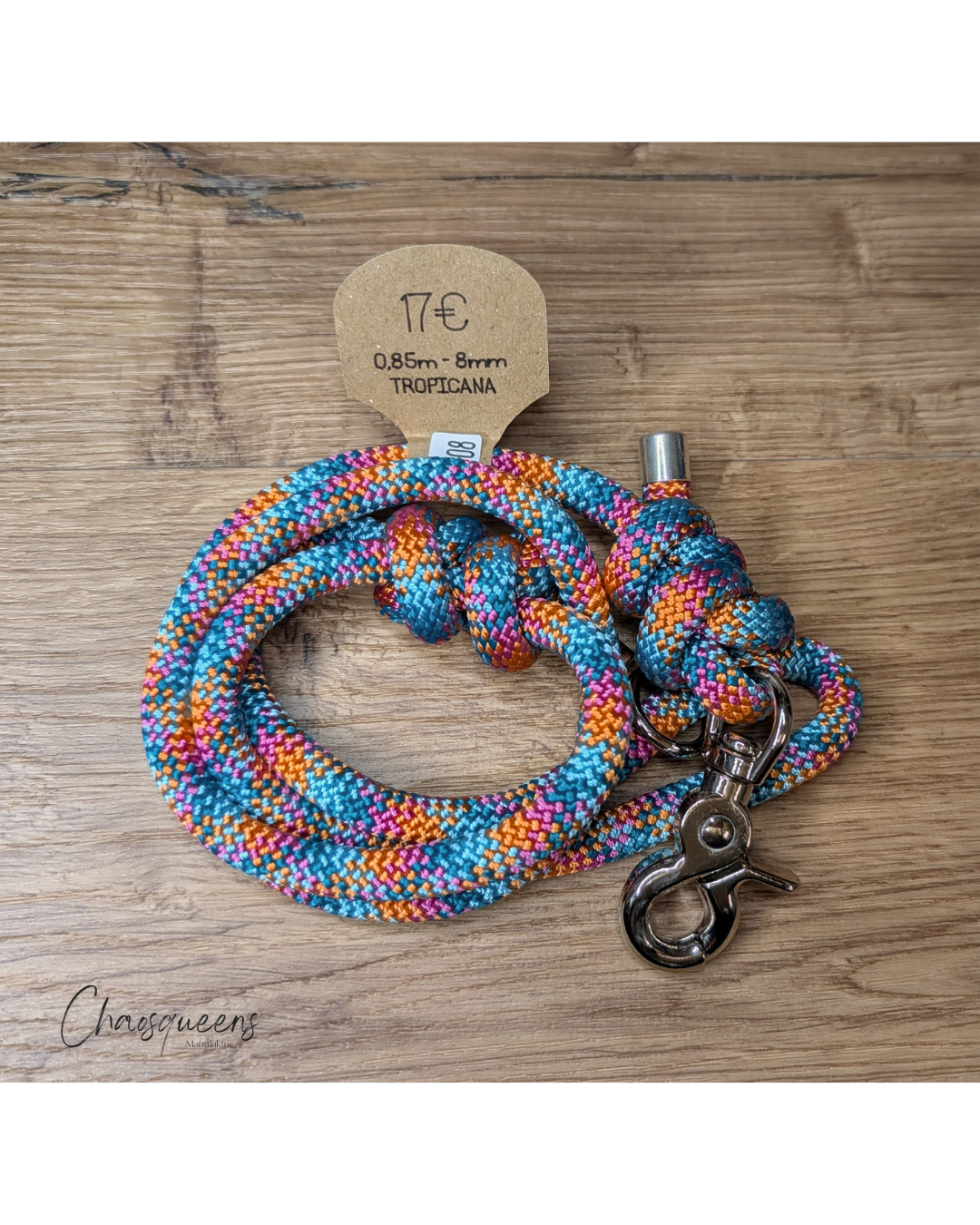 Führleine mit Handschlaufe Tropicana 85cm