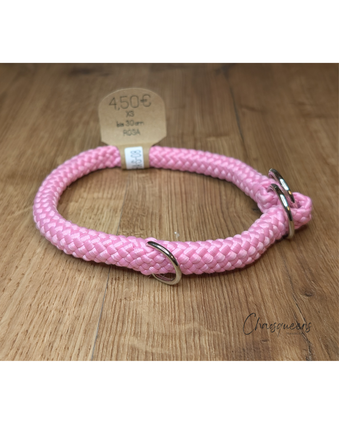 Halsband Rosa XS 8mm