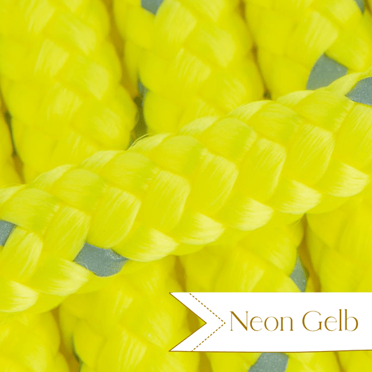 Führleine Neongelb Seil - Chaosqueens Manufaktur