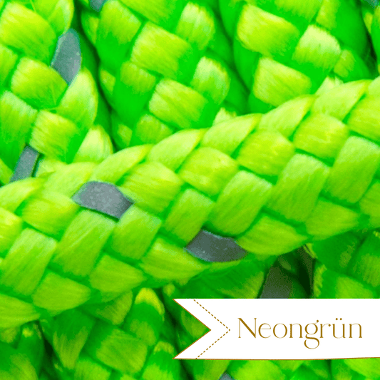 Führleine Neongrün Seil - Chaosqueens Manufaktur