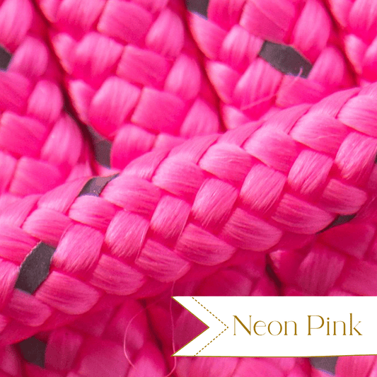 Führleine Neonpink Seil - Chaosqueens Manufaktur