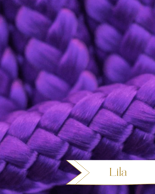 Halsband Lila Seil - Chaosqueens Manufaktur