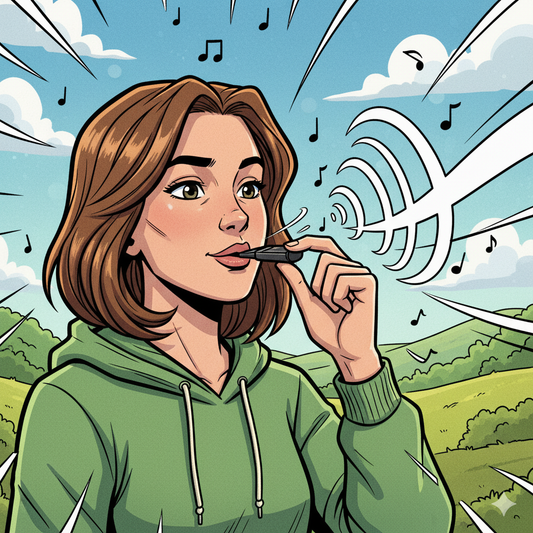 Hundepfeife - Aufbau Rückruf