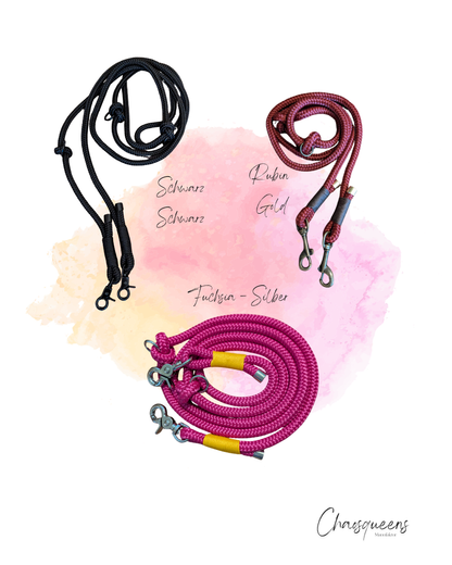 3m Führleine Bunt Seil 10mm