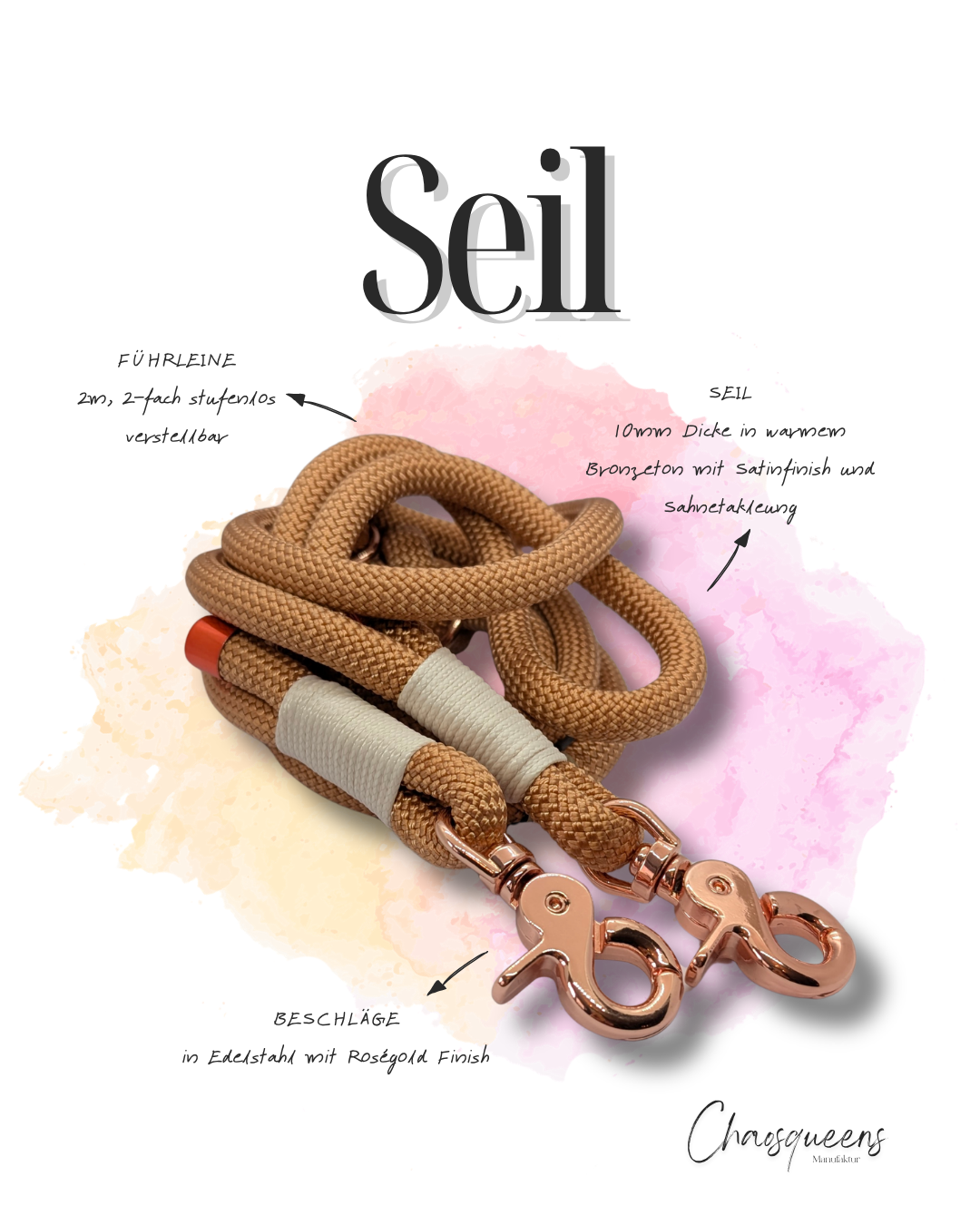Führleine Seil dick