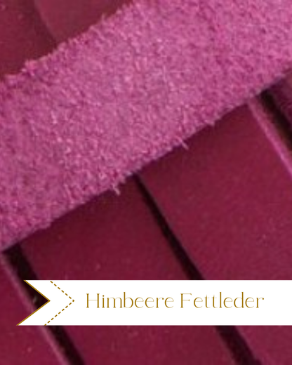 Lederführleine mit Handschlaufe