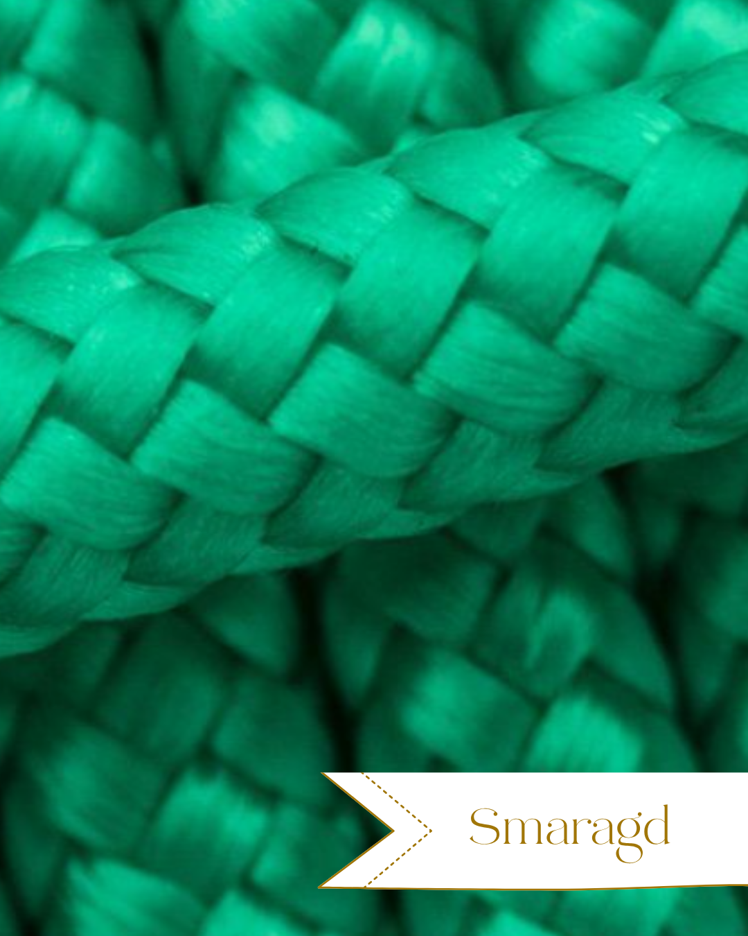 Halsband Smaragd Seil - Chaosqueens Manufaktur