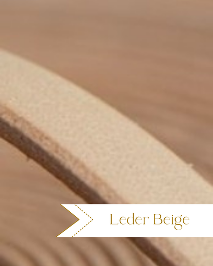 Lederführleine mit Handschlaufe