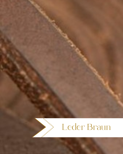 Lederführleine mit Handschlaufe