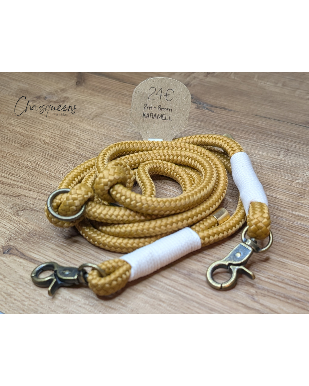 Führleine Karamell Mini 2m Führleine