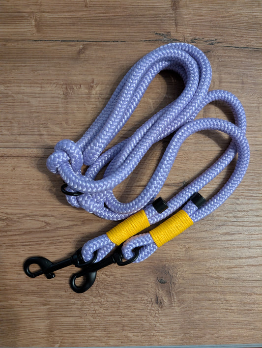 Flieder 2,3m Führleine - Chaosqueens Manufaktur