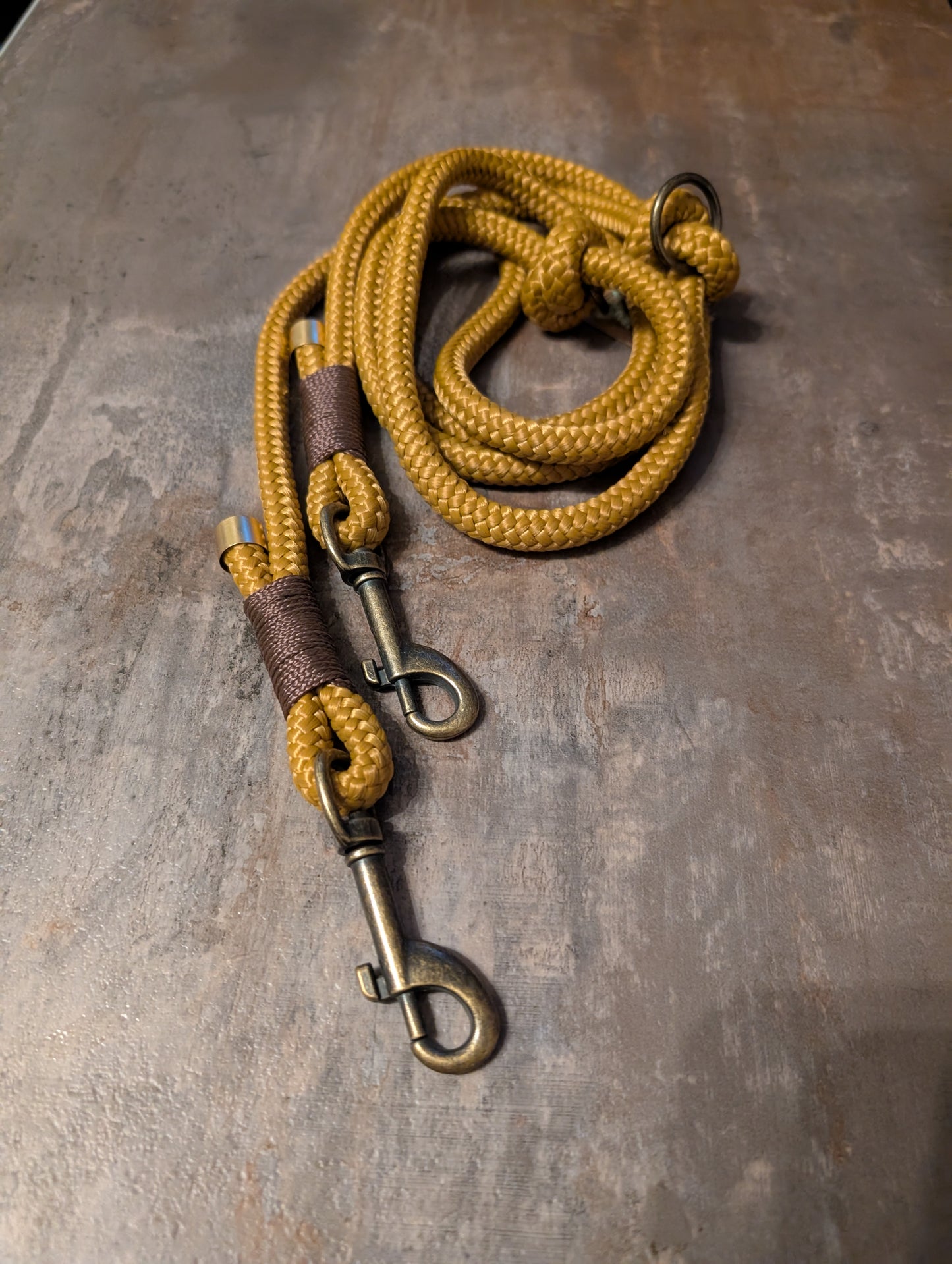 Karamell 2m Führleine