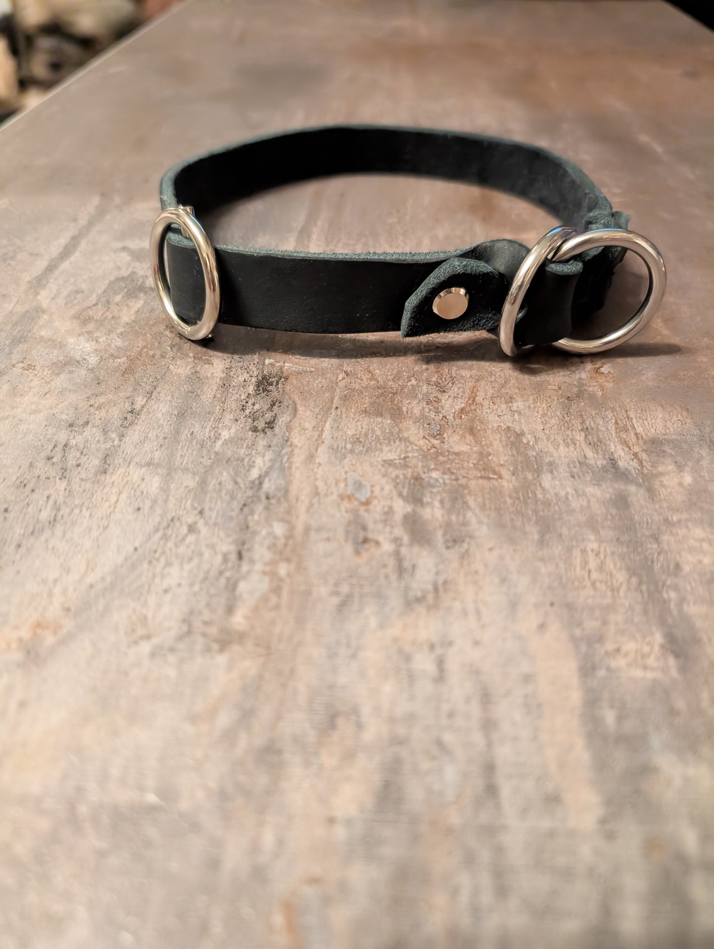 Schwarz Fettleder S 20mm