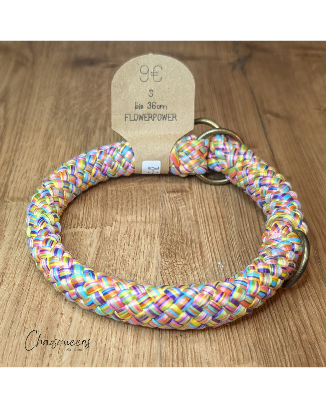 Halsband Flower-Power S 12mm