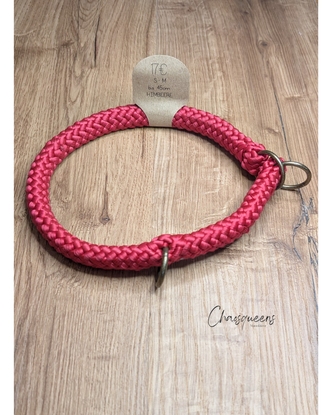Halsband Himbeere S 12mm