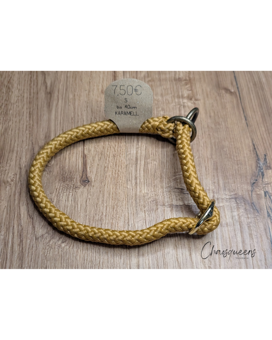 Halsband  Karamell S