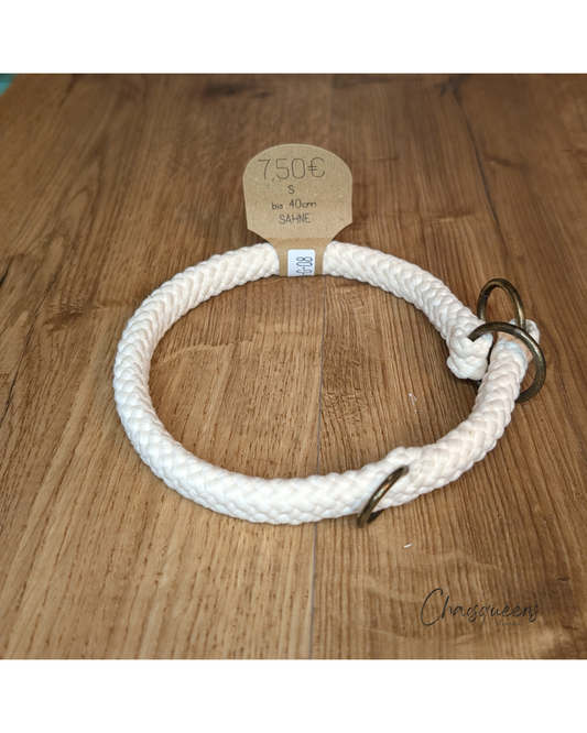 Halsband Sahne S 8mm