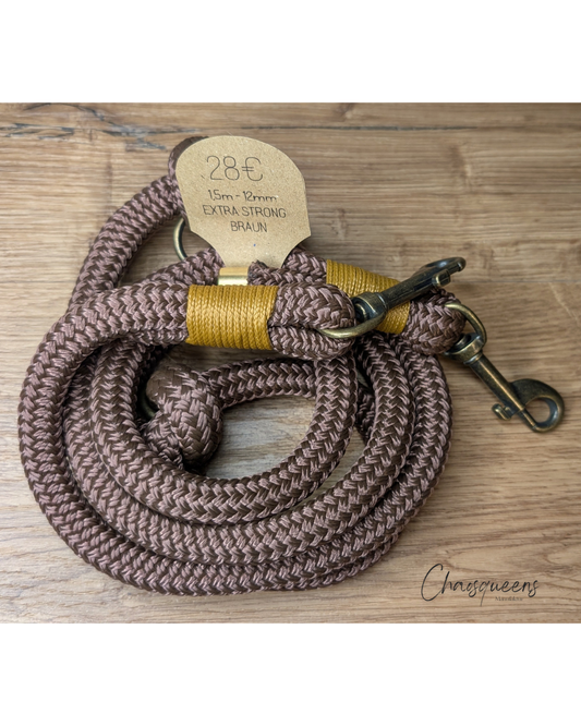 Führleine Xtra Braun 1,5m