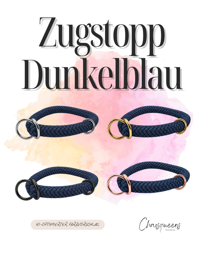 Zugstopphalsband Seil XS