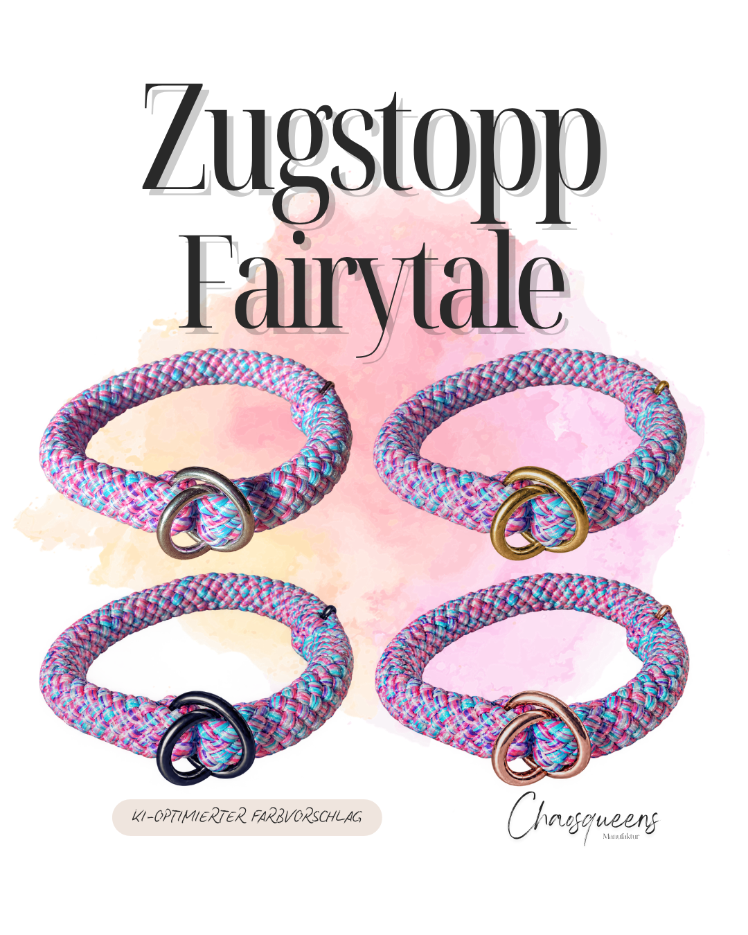 Zugstopphalsband Seil XS