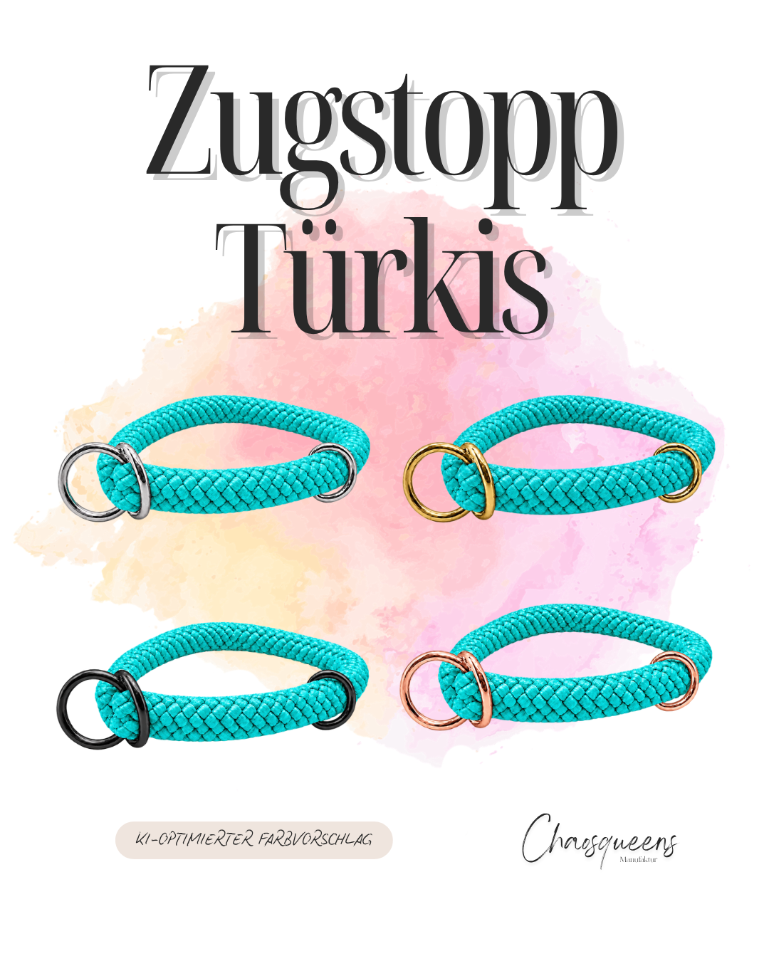 Zugstopphalsband Seil XS