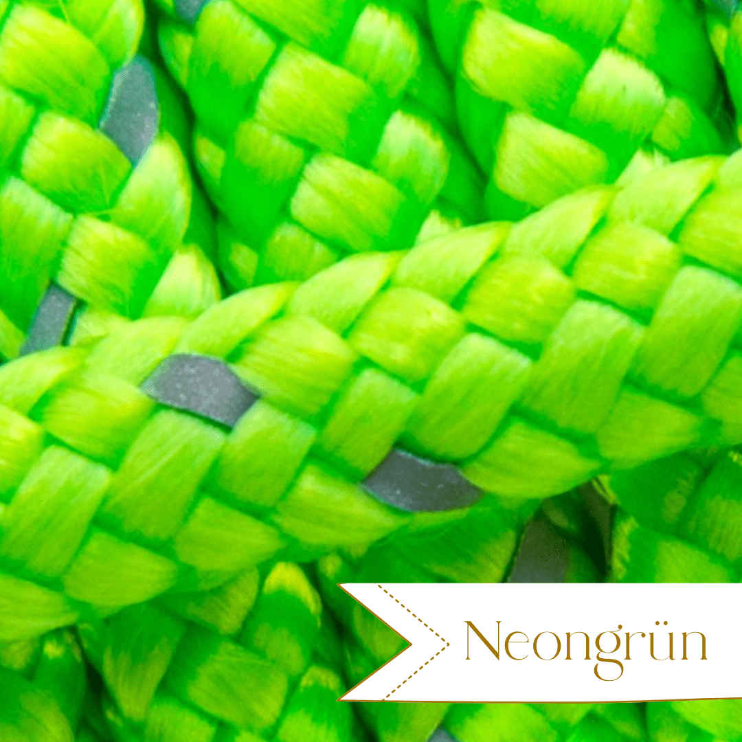 Führleine Neongrün Seil - Chaosqueens Manufaktur