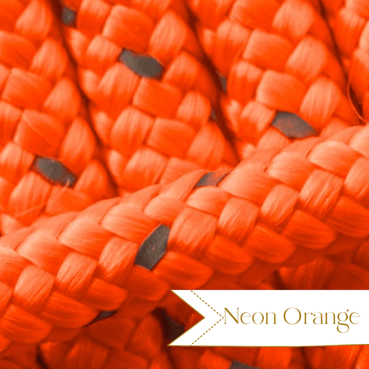 Führleine Neonorange Seil - Chaosqueens Manufaktur