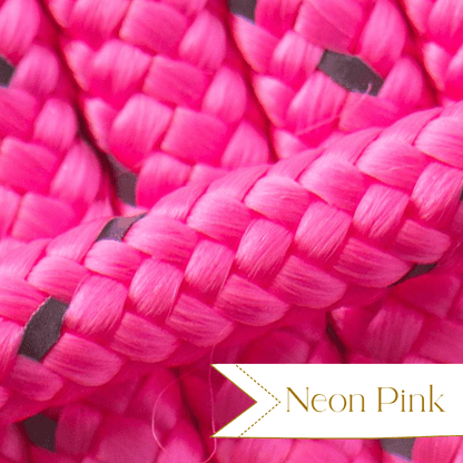 Führleine Neonpink Seil - Chaosqueens Manufaktur