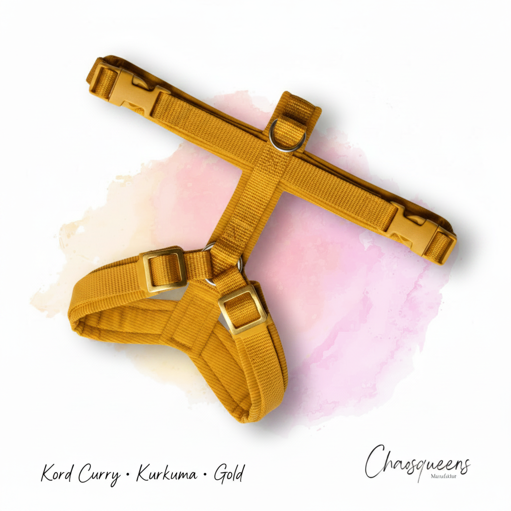 Geschirr Kord Curry – Kurkuma · Gold