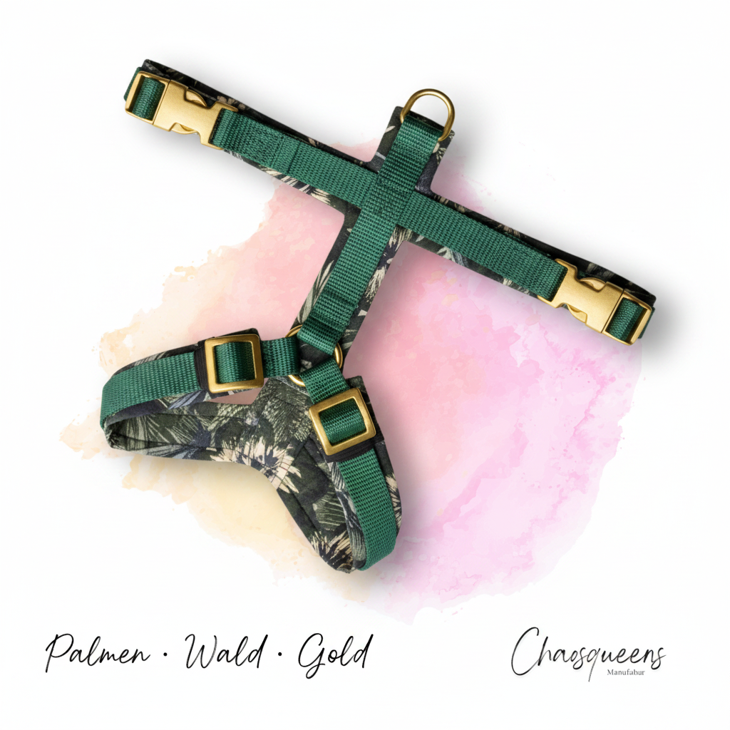 Geschirr Palmen – Wald · Gold