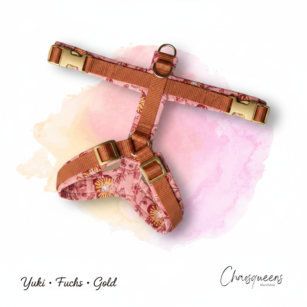 Geschirr Yuki – Fuchs · Gold