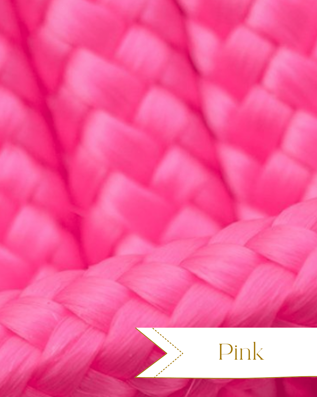 Halsband Pink Seil - Chaosqueens Manufaktur