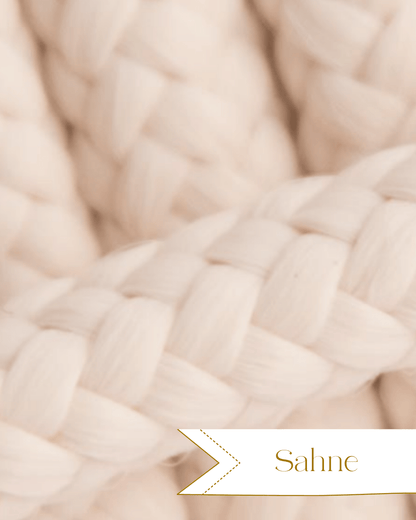 Halsband Sahne Seil - Chaosqueens Manufaktur