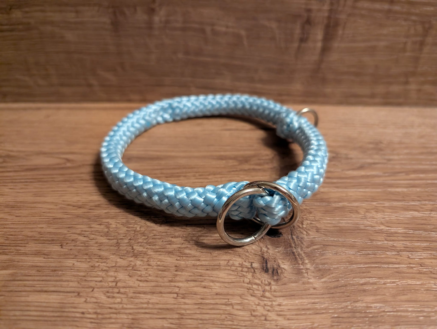Halsband Hellblau Seil